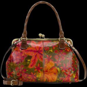 Floral Oil Painting Rora Frame Satchel